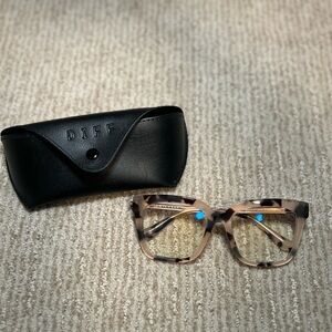 Diff Eyewear Bella Tortoise Shell Blue Light Glasses